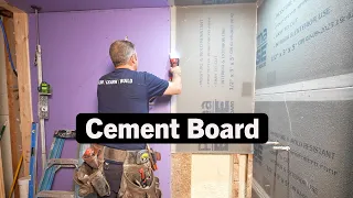 Step by Step Guide:  How to Install Cement Board for a Perfect Tile Backer