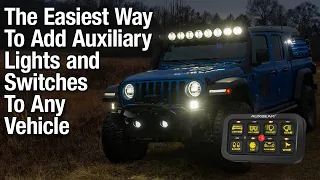 The Easiest Way to Add Aux Lights and Switches to any Vehicle - Auxbeam RGB Switch Panel