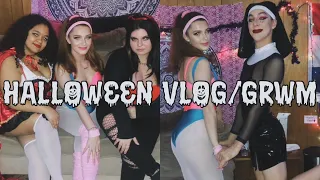 HALLOWEEN VLOG/GRWM