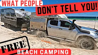 When FREE BEACHFRONT CARAVAN CAMPING goes WRONG - YORKE PENINSULA / Travelling Australia TRUTHS EP57