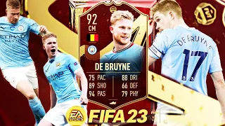 OH KEVIN DE BRUYNE!🎵🇧🇪 - 92 RATED IN FORM KEVIN DE BRUYNE  REVIEW - FIFA 23