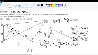 AMC 10A 2020 Problem 20