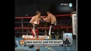 Visión 7: Omar Narváez ganó por knock out