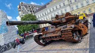 The orcish tanks in Kyiv