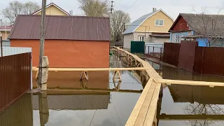 Половодье в рязанских Борках. РВ ТВ