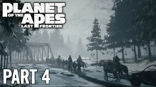 Planet of the Apes Last Frontier | Walkthrough Gameplay | Part 4 | Blood For Blood | Xbox One