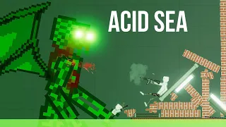 Cthulhu attack people from under the Acid Sea [Zebra Gaming TV] People Playground