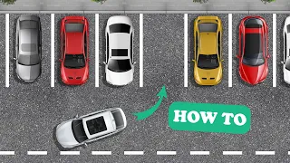 How to REVERSE PARK Perfectly Every Time | Parking tips