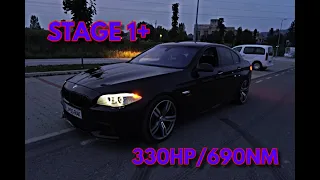 BMW 530D XDRIVE STAGE 1 (330HP) | ACCELERATION, LAUNCH, SOUND, FLYBYS...