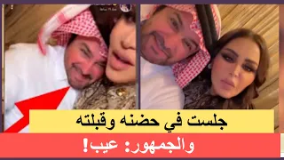 احلام تجلس على زوجها في معرض العطور ‼️احضان وقبل ووصلة غزل🔴