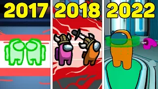 Evolution of Among Us 2017-2022 (No Commentary)
