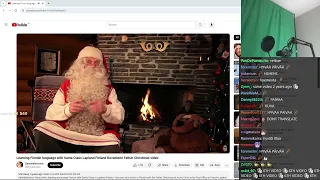 Forsen Reacts to Learning Finnish language with Santa Claus Lapland Finland Rovaniemi Father Christm