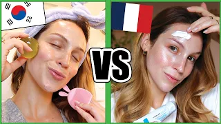 QUI VA GAGNER ?! 🥊 K-BEAUTY vs FRENCH PHARMACY 🫧🧴