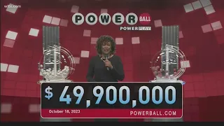 Powerball: October 18, 2023