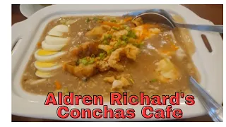 trying Alden Ricard's Concha's Garden Cafe in Silang Tagaytay...