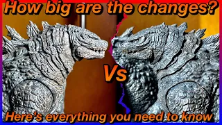 Hiya Toys Godzilla 2019 Vs Godzilla 2021 Comparison￼ : Which is truly the better figure￼? ￼