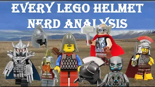 Every Lego Helmet (Nearly comprehensive list!)