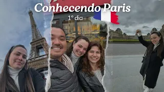 CHEGUEI EM PARIS, VISITEI VÁRIOS PONTOS TURÍSTICOS, SUBIMOS NA TORRE EIFFEL, E MUITO MAIS...