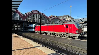 Trains at Copenhagen H - 01-05-2024