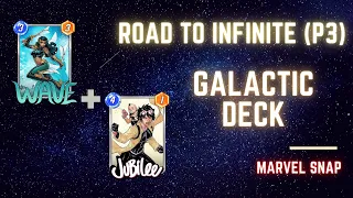 Marvel Snap | Road to Infinite (Early Pool 3) Jubilee & Wave Deck #9