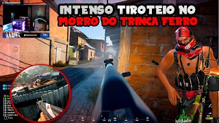 VULGO FJ JOGANDO SQUAD - INTENSO TIROTEIO NO MORRO DO TRINCA FERRO