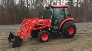 Kioti NX Cab Tractor w/ Loader Test Drive & Overview