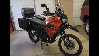 2022 KLR650 All the Mods and Accessories. (links in the description).