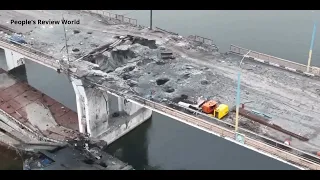 Антоновский мост, вид с дрона! 12.11.2022