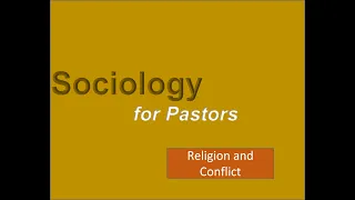 Religion and Conflict Theory