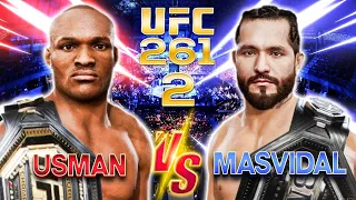 UFC 261 - Kamaru Usman Vs Jorge Masvidal For The Welterweight Title - UFC 4