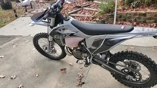 2022 GPX TSE250R first start