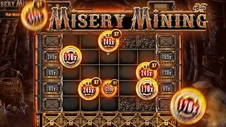 Buying Super Bonus' On NEW Misery Mining Slot HUGE POTENTIAL