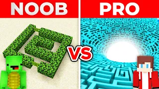 JJ And Mikey NOOB vs PRO The Most DIFFICULT MAZE in Minecraft Maizen