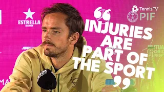 Daniil Medvedev Provides Injury Update After Retiring vs Lehecka | Madrid 2024