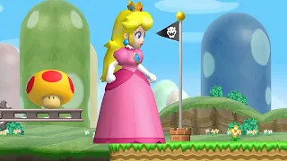 What happens when Peach uses the Mega Mushroom?