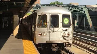 IND Culver Line: (F) and (G) Trains @ 4th Avenue-9th Street (R46, R68, R160A-2)