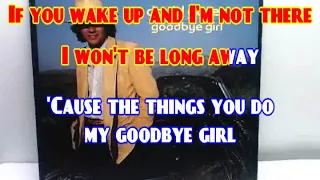 KARAOKE DAVID GATES   GOODBYE GIRL