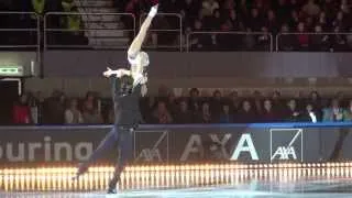 Tatiana Volosozhar & Maxim Trankov Art on Ice 2014 "Somebody to die for" with Hurts