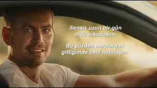 Wiz Khalifa feat. Charlie Puth - See You Again (Türkçe Çeviri)