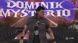 WWE2K23 DOMINIK MYSTERIO '23 ENTRANCE W/TUTORIAL (NO MODS)