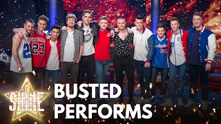 Eight of the boys perform with Busted - Let It Shine - BBC One