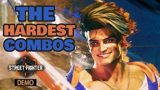 THE HARDEST LUKE COMBOS - [STREET FIGHTER 6 DEMO]