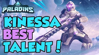 KINESSA RANKED GAME! REPOSITION IS CRACKED BUILD AND GAMEPLAY PALADINS!