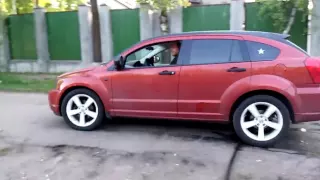 Dodge Caliber first run after engine swap from 1.8L to 2 4L