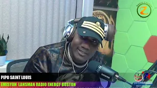 PIPO KLASS , MAESTRO RICHIE FULL INTERVIEW NAN RADIO ENERGY DE BOSTON AK PIPO ST  LOUIS