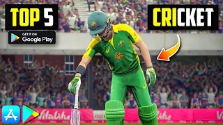 Top 5 cricket games for Android | cricket games for offline | comments your favourite game |