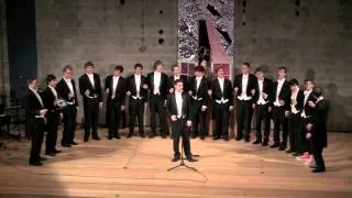 Yale Spizzwinks(?) sing "Dancing in the Moonlight" with solo by Collin Gray