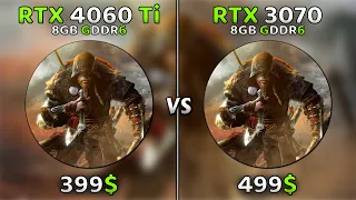 RTX 4060 Ti vs RTX 3070 | Biggest Comparison💪 - 16 Games Tested at 1440P🔥