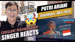 Putri Ariani STUNS with "I Still Haven't Found What I'm Looking For" by U2 | AGT 2023 | REACTION