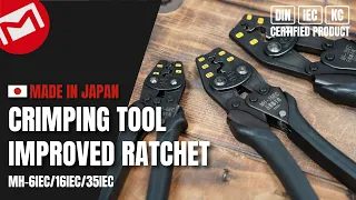 Crimping Tool Improved Ratchet【MH-6IEC/16IEC/35IEC】*Pre-sale in Korea&Taiwan MARVEL CORPORATION